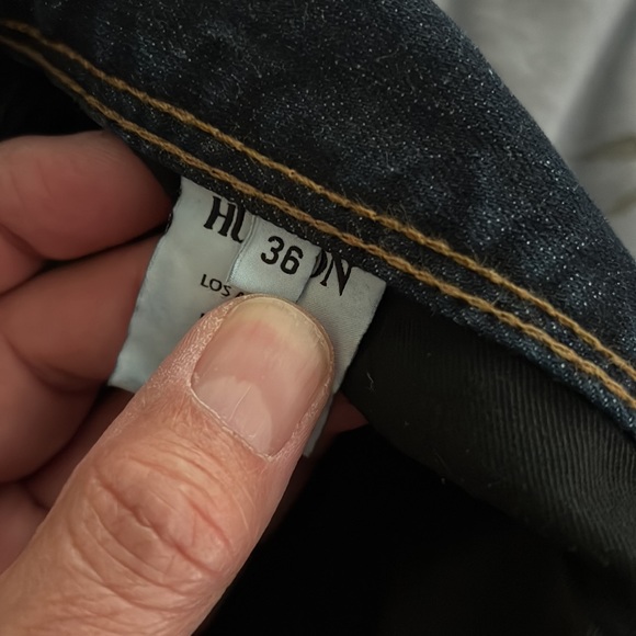 Hudson Clifton boot cut/straight dark wash jeans - Picture 5 of 6